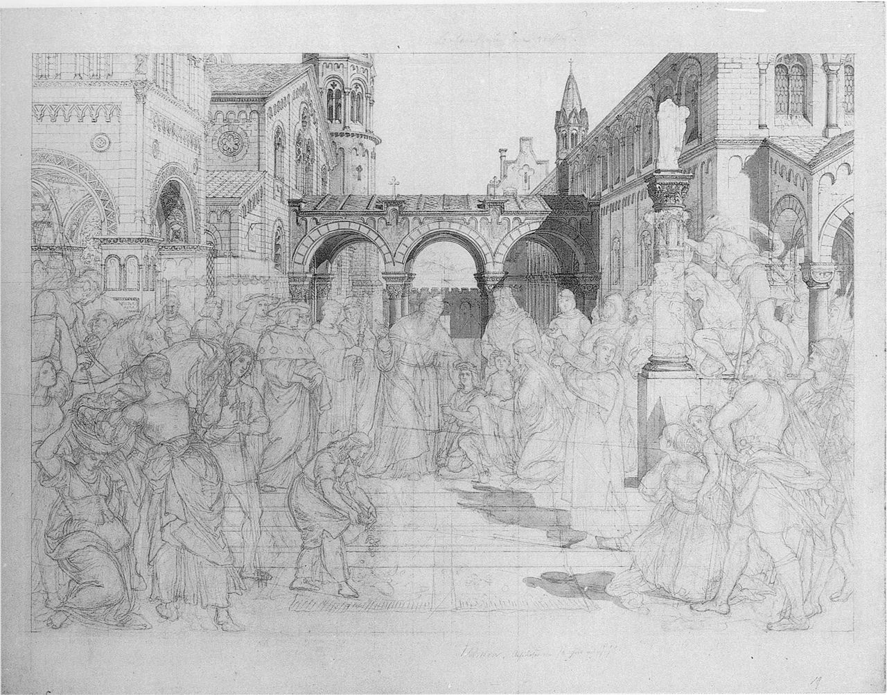 Incoronazione di Carlo Magno a St. Denis